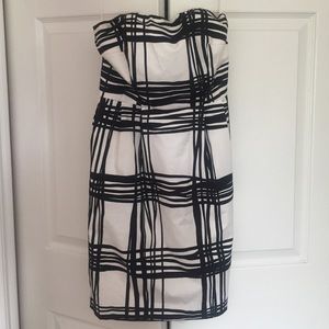 Express strapless dress