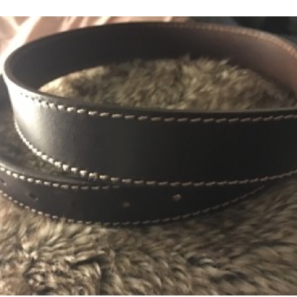 Gucci leather belt