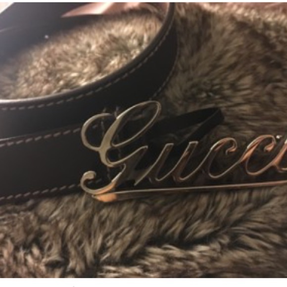 Gucci leather belt main image 4