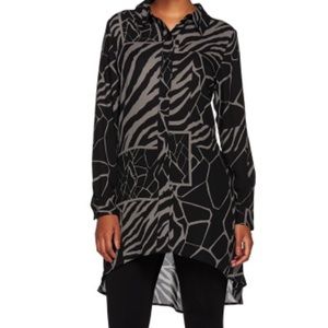 Animal Print Duster