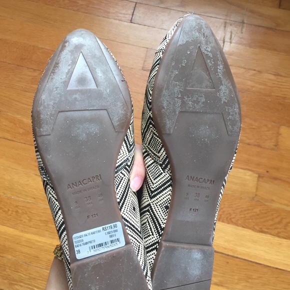 ๐ Unique weaved straw flats in geometric design - Picture 4 of 4