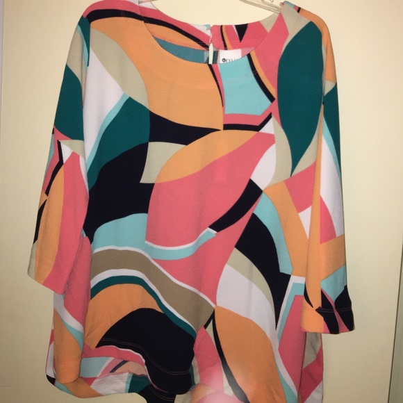 Stylus colorful blouse XL. NWT