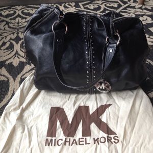 Authentic Michael Kors studded bag.