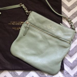 Mint Green Kate Spade Cobble Hill Purse