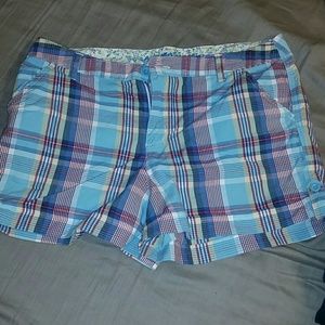Plaid shorts