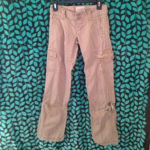 Khaki cargo pants