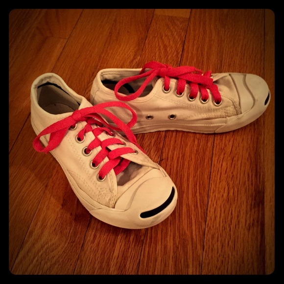 White Jack Parcell Converse