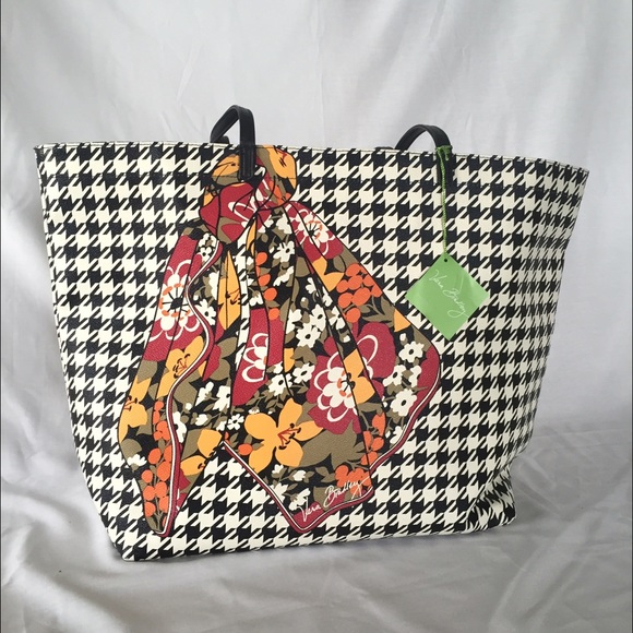 Vera Bradley Double Take Tote Bittersweet Black