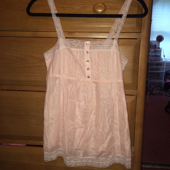 Baby pink babydoll tank
