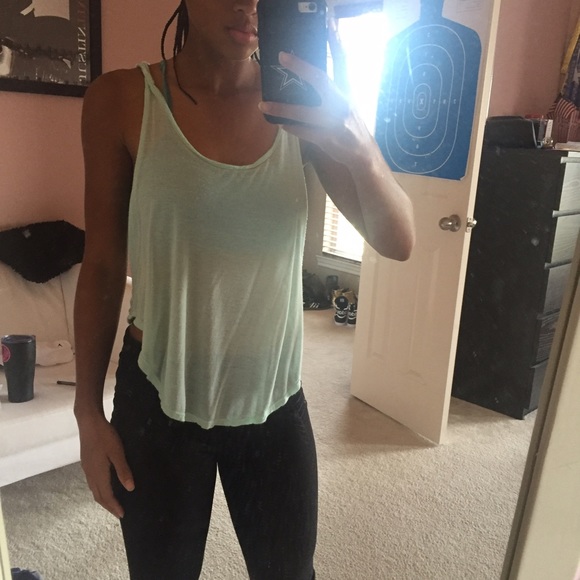 ⚠️Last Chance⚠️Sheer open back tank