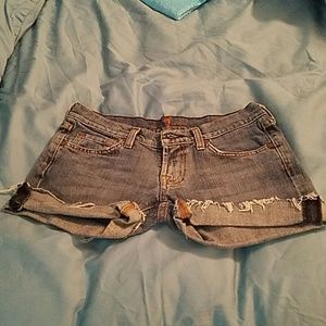 Seven gor all Mankind cutoff shorts