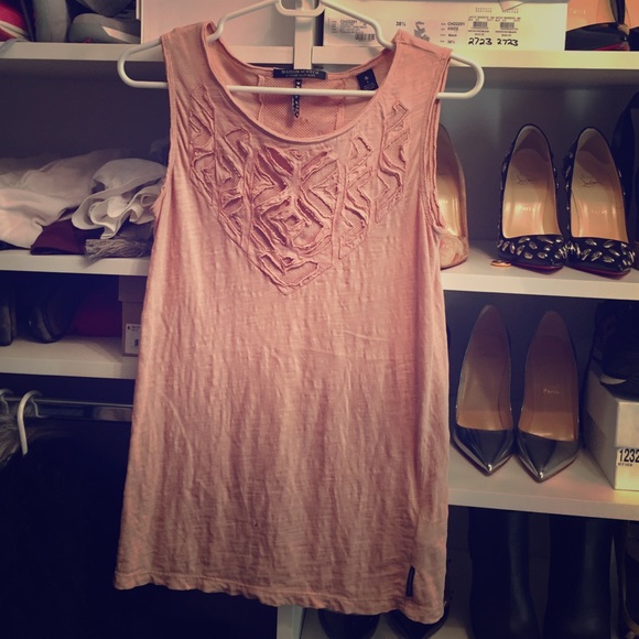 Maison scotch sleeveless shirt