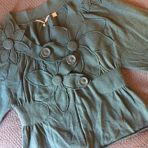 Unique and adorable Anthropologie sweater