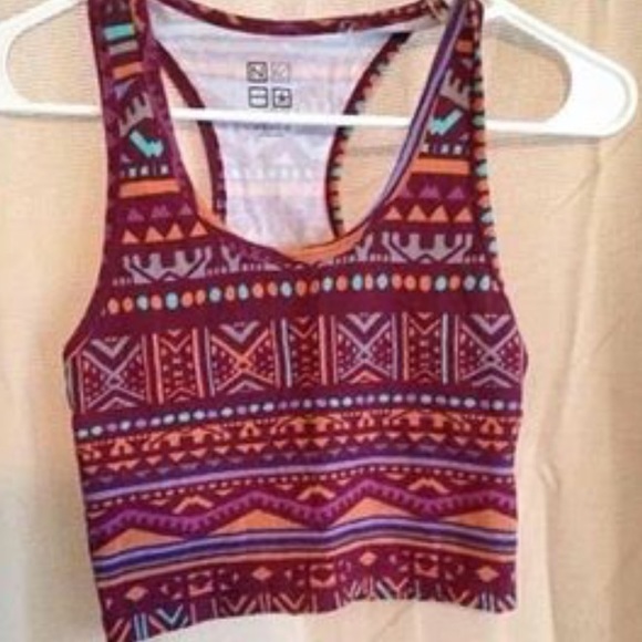Aztec Crop Top (PACSUN) Nollie