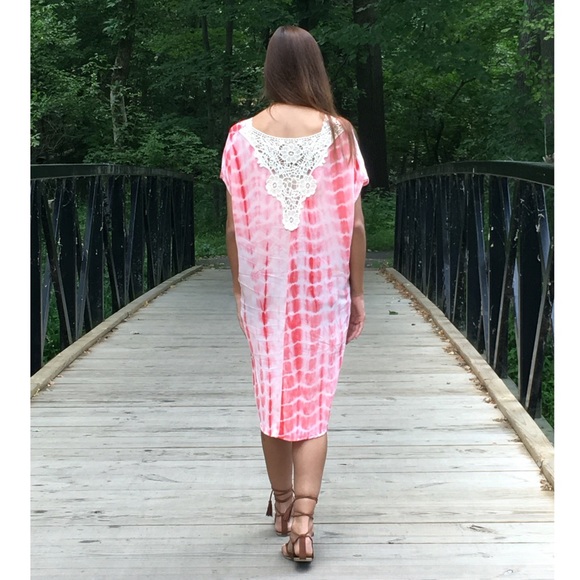 CLEARANCE!! 🌸High Low Tie Dye Blouse - Picture 2 of 4