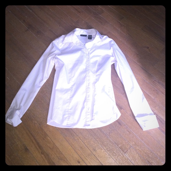 Simple white blouse for work!