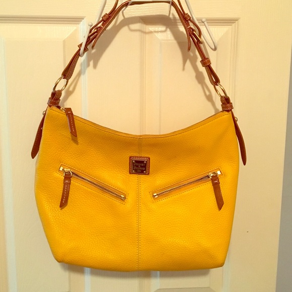 Dooney & Bourke Mustard Yellow Shoulder Bag