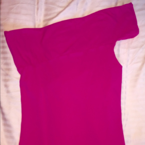 Victorias Secret 1-Shoulder Bra Top Pink MEDIUM