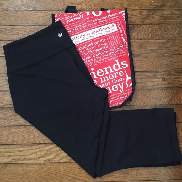 Lululemon Wunder Under Crops