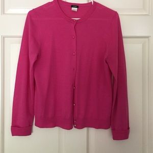 JCrew Pink Cardigan