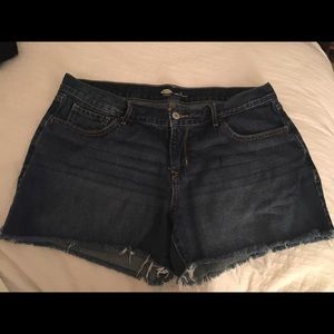 Old Navy Denim Cut Off Jean Shorts Sz 12