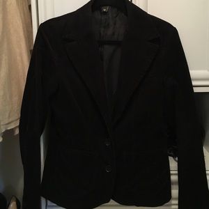 H&M Black Corduroy Blazer
