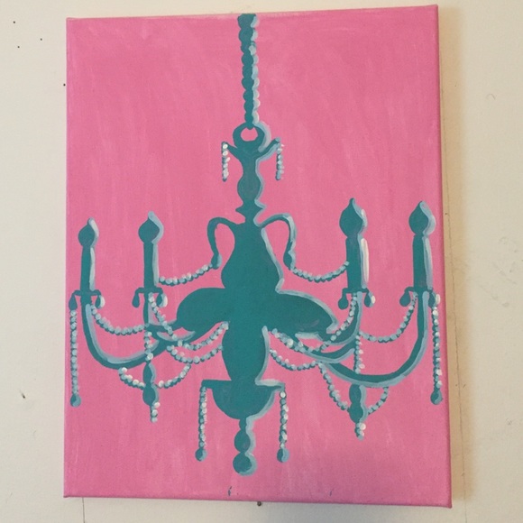 Chandelier Painting
