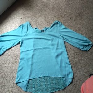 Blouse. Light blue.