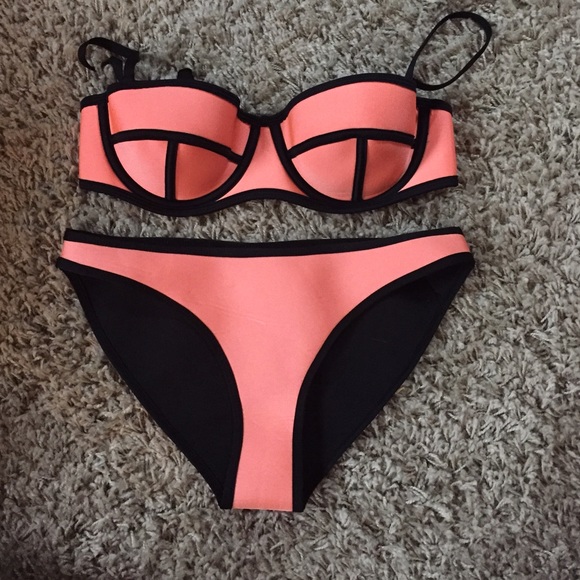 NWOT Orange bikini