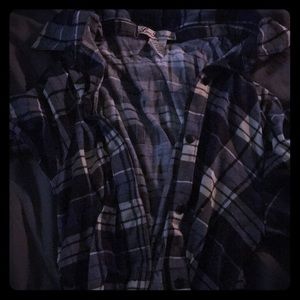 Plaid maternity shirt PRICE DROP