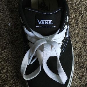 Size 7 Womans Black Vans