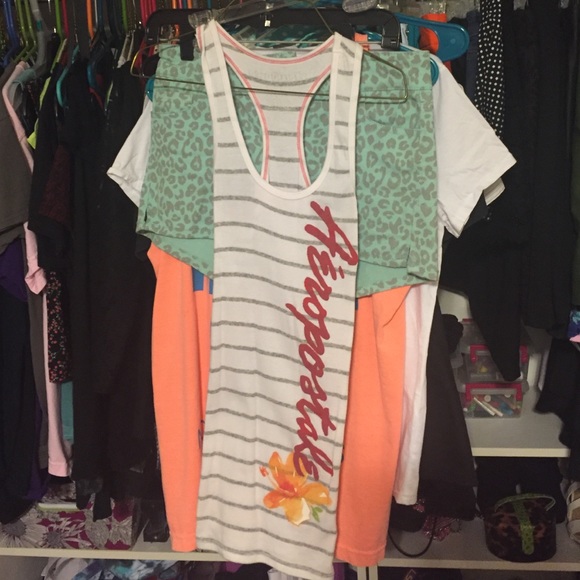 Aeropostale Striped Tank