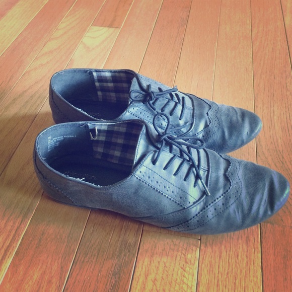 Grey Oxfords
