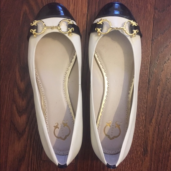 C Wonder black and white shoes