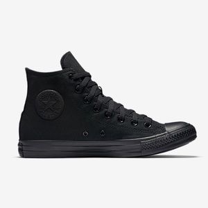 Black High Top Converse Chuck Taylor