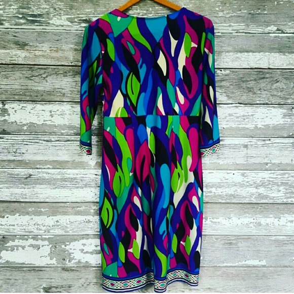 Multicolor Pattern Dress - Picture 2 of 4