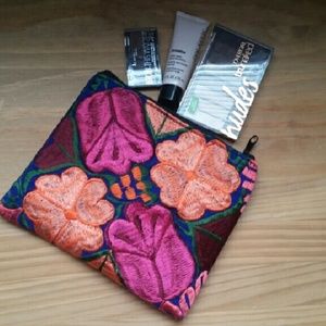 Embroidery Bag double sides, handmade.