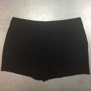 LOFT Black Chino Shorts