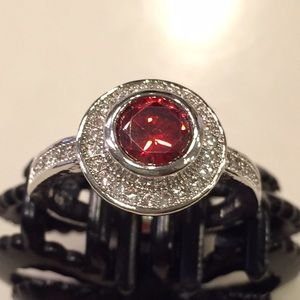 ✨☄Sparkly Ruby Ring☄✨