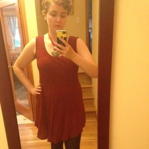 Uru Dresses - Gorgeous Red Silk Dress Uru Dresses - Gorgeous Red Silk Dress