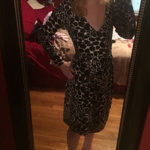 CLEAROUT 👻 WAS $38 Animal vintage  wrap dress