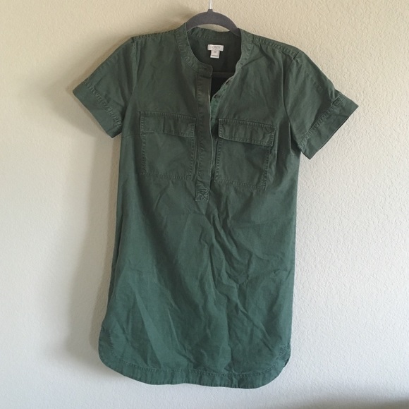J. Crew utility shift dress