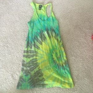 Tie Dye Tank Top Dress