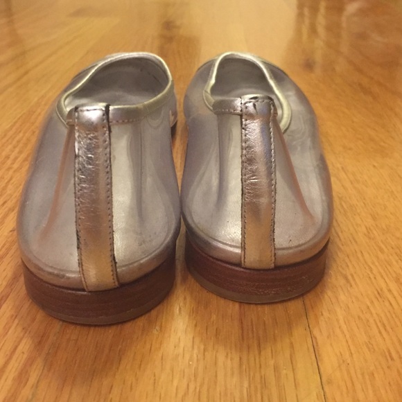 Chanel CC Logo Cap Toe Clear Plastic Ballet flats - Picture 4 of 4