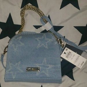 INC Star denim purse