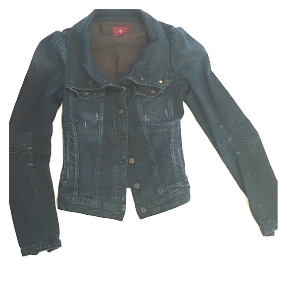 7 for all Mankind jean jacket