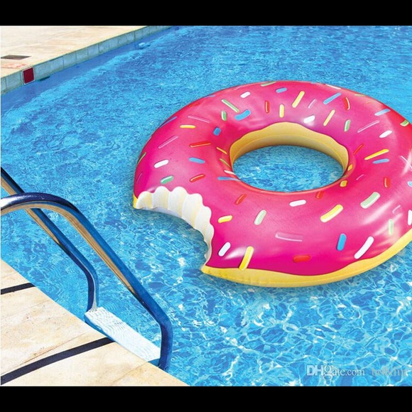 Back in stock! 5 star rated Huge Donut Pool Float - Picture 2 of 2