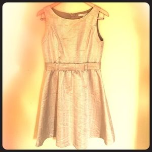 ❤️ Gold Fit and Flare Lauren Conrad Dress❤️ OBO