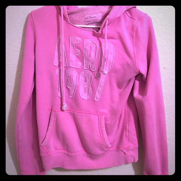 Pink hoodie