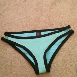 Blue Bikini Bottoms